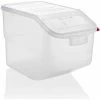 Best deal 😀 Araven Ingredient Bin Full Size 16" Fifo System 13 Gal Translucent - Pkg Qty 4 👍