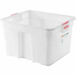 Hot Sale 💯 Araven Big Food Box 24 Gal GN 2/1 15 3/4", White - Pkg Qty 2 🥰
