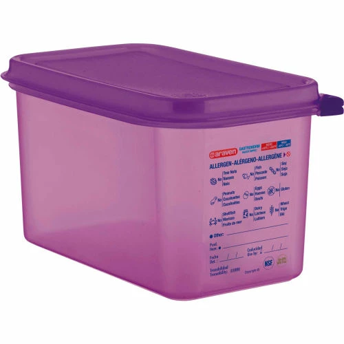 Cheap ๐ Araven 61392 - Food Container, Anti-Allergen, W/Lid, Polypropylene, 4.5 Qt., 1/4 Size, Purple - Pkg Qty 6 ๐ 1 Cheap ๐ Araven 61392 - Food Container, Anti-Allergen, W/Lid, Polypropylene, 4.5 Qt., 1/4 Size, Purple - Pkg Qty 6 ๐