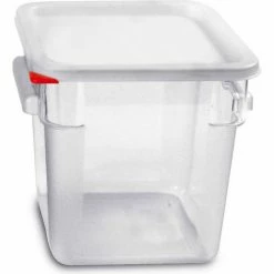 Wholesale 😍 Araven 91854 - Food Storage Container W/Lid, Polycarbonate, 8.4 Qt., Colorclip®, Clear - Pkg Qty 6 🛒