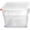 Coupon 🤩 Araven 91855 - Food Storage Container W/Lid, Polycarbonate, 12.6 Qt., Colorclip®, Clear - Pkg Qty 6 😀