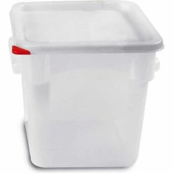 Cheapest ⌛ Araven 91863 - Food Storage Container W/Lid, Polycarbonate, 8.4 Qt., Colorclip®, Transparent - Pkg Qty 6 ✔️