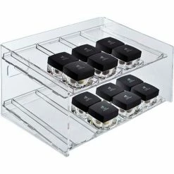 Budget โ Global Approved 222482, 8 Compartment Cosmetic Display, 12"W x 6.5"H x 8"D, CLR, 1 Pc ๐ 7 Budget โ Global Approved 222482, 8 Compartment Cosmetic Display, 12"W x 6.5"H x 8"D, CLR, 1 Pc ๐ -Containers shop AZA 222482