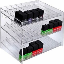 New ✨ Global Approved 222683, 24 Compartment Cosmetic Display, 12"W x 10.5"H x 8"D, CLR, 1 Pc 🌟 7 New ✨ Global Approved 222683, 24 Compartment Cosmetic Display, 12"W x 10.5"H x 8"D, CLR, 1 Pc 🌟 -Containers shop AZA 222683