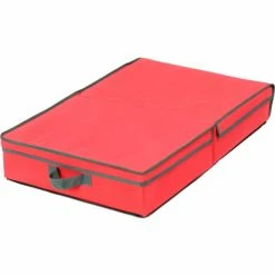 Cheap ๐งจ Honey-Can-Do Holiday Large Adjustable Ornament Storage, Red/Pine Green - Pkg Qty 2 ๐ 7 Cheap ๐งจ Honey-Can-Do Holiday Large Adjustable Ornament Storage, Red/Pine Green - Pkg Qty 2 ๐ -Containers shop B1020714 02