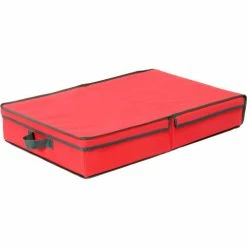 Cheap ๐งจ Honey-Can-Do Holiday Large Adjustable Ornament Storage, Red/Pine Green - Pkg Qty 2 ๐ 8 Cheap ๐งจ Honey-Can-Do Holiday Large Adjustable Ornament Storage, Red/Pine Green - Pkg Qty 2 ๐ -Containers shop B1020714 03