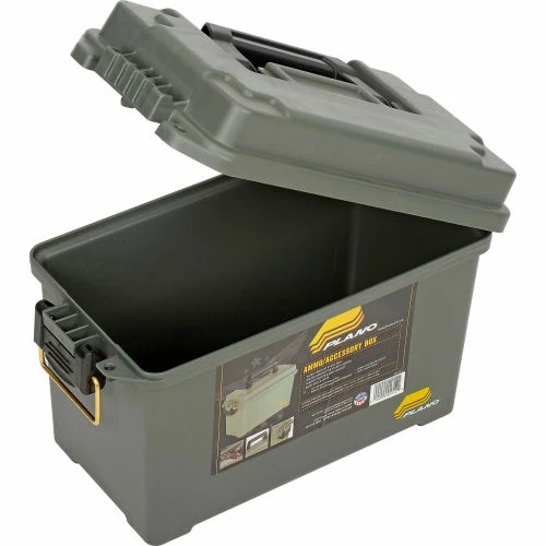 Flash Sale 𧨠Plano Molding 1712-00 Ammo Can - 13-3/4"L x 7"W x 8-3/4"H, OD Green 𧨠2 Flash Sale 𧨠Plano Molding 1712-00 Ammo Can - 13-3/4"L x 7"W x 8-3/4"H, OD Green 𧨠- Image 2