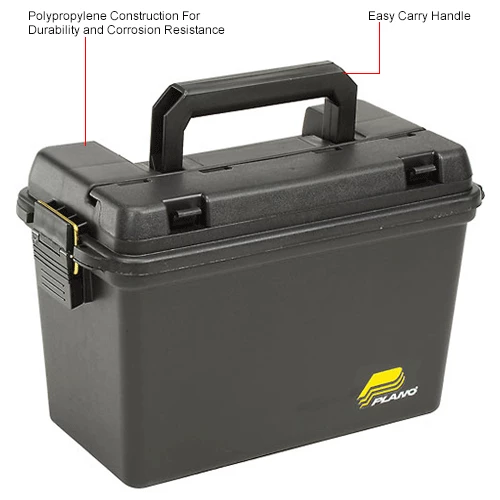 Top 10 ⭐ Plano Molding 1612-98 Field Box Large Without Tray/Gasket 15"L x 8"W x 10"H, Black 🔥 9 Top 10 ⭐ Plano Molding 1612-98 Field Box Large Without Tray/Gasket 15"L x 8"W x 10"H, Black 🔥 - Image 9