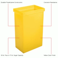 Top 10 ๐งจ Winholt® 148BIN-YW, Ingredient Bin, Polyethylene, 14-5/8"L x 9-1/4"W x 23-1/4"H, Yellow ๐ 14 Top 10 ๐งจ Winholt® 148BIN-YW, Ingredient Bin, Polyethylene, 14-5/8"L x 9-1/4"W x 23-1/4"H, Yellow ๐ -Containers shop B1646662IN 1wco