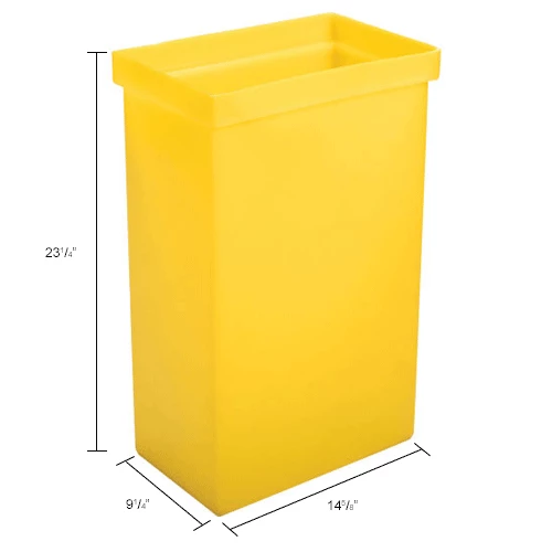 Top 10 ๐งจ Winholt® 148BIN-YW, Ingredient Bin, Polyethylene, 14-5/8"L x 9-1/4"W x 23-1/4"H, Yellow ๐ 8 Top 10 ๐งจ Winholt® 148BIN-YW, Ingredient Bin, Polyethylene, 14-5/8"L x 9-1/4"W x 23-1/4"H, Yellow ๐ - Image 8
