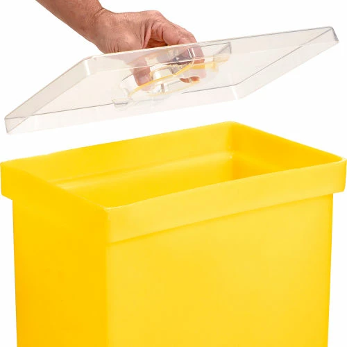 Top 10 ๐งจ Winholt® 148BIN-YW, Ingredient Bin, Polyethylene, 14-5/8"L x 9-1/4"W x 23-1/4"H, Yellow ๐ 5 Top 10 ๐งจ Winholt® 148BIN-YW, Ingredient Bin, Polyethylene, 14-5/8"L x 9-1/4"W x 23-1/4"H, Yellow ๐ - Image 5