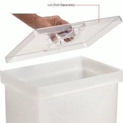 Budget 🧨 Winholt® 148BIN-WH, Ingredient Bin, Polyethylene, 14-5/8"L x 9-1/4"W x 23-1/4"H, White ⌛ -Containers shop B1646663IN 2wco