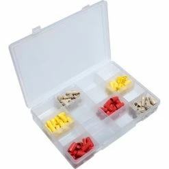 Best Sale 🧨 Durham Mfg. Durham Large Plastic Compartment Box LP16-CLEAR - 16 Compartments, 13-1/8x9x2-5/16 - Pkg Qty 5 🌟 -Containers shop B169941 04