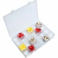 Wholesale 👏 Durham Mfg. Durham Large Plastic Compartment Box LP24-CLEAR - 24 Compartments, 13-1/8x9x2-5/16 - Pkg Qty 5 🎉 -Containers shop B169943 03