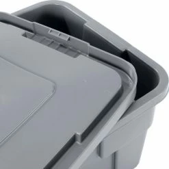 Brand new 🔔 Rubbermaid 14 Gallon Brute Tote with Lid FG9S3000GRAY - 27-1/2 x 16-3/4 x 10-3/4 - Gray - Pkg Qty 6 ❤️ 19 Brand new 🔔 Rubbermaid 14 Gallon Brute Tote with Lid FG9S3000GRAY - 27-1/2 x 16-3/4 x 10-3/4 - Gray - Pkg Qty 6 ❤️ -Containers shop B2050497 06