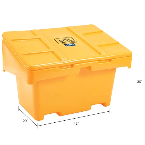 Discount 🎁 Global Industrial Lockable Outdoor Storage Container, 42"Lx29"Wx30"H, 11 Cu. Ft., Yellow ✔️ 9 Discount 🎁 Global Industrial Lockable Outdoor Storage Container, 42"Lx29"Wx30"H, 11 Cu. Ft., Yellow ✔️ - Image 9
