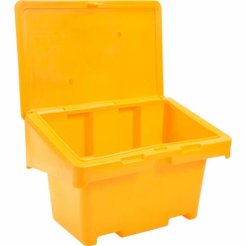 Discount 🎁 Global Industrial Lockable Outdoor Storage Container, 42"Lx29"Wx30"H, 11 Cu. Ft., Yellow ✔️ 2 Discount 🎁 Global Industrial Lockable Outdoor Storage Container, 42"Lx29"Wx30"H, 11 Cu. Ft., Yellow ✔️ - Image 2