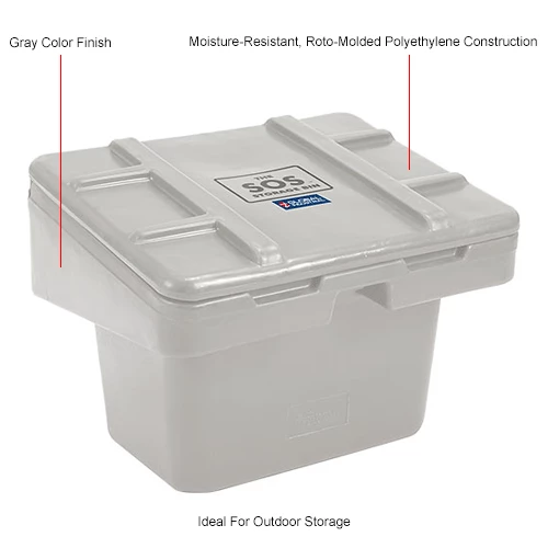 Deals ✨ Global Industrial Lockable Outdoor Storage Container, 30"Lx24"Wx23"H, 5.5 Cu. Ft., Light Gray ✔️ 6 Deals ✨ Global Industrial Lockable Outdoor Storage Container, 30"Lx24"Wx23"H, 5.5 Cu. Ft., Light Gray ✔️ - Image 6