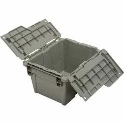 Best deal 👏 ORBIS Flipak® Distribution Container FP03 - 11-3/4 x 9-3/4 x 7-11/16 Gray 🌟