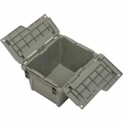 Best deal 👏 ORBIS Flipak® Distribution Container FP03 - 11-3/4 x 9-3/4 x 7-11/16 Gray 🌟 -Containers shop B2050868 03