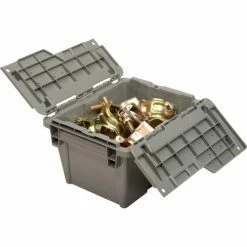 Best deal 👏 ORBIS Flipak® Distribution Container FP03 - 11-3/4 x 9-3/4 x 7-11/16 Gray 🌟 -Containers shop B2050868 07