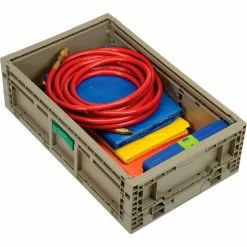 Outlet 🎁 Monoflo Folding Transport Container KD2415-07 23-15/16"L x 15"W x 7-7/16"H Gray ✨ 18 Outlet 🎁 Monoflo Folding Transport Container KD2415-07 23-15/16"L x 15"W x 7-7/16"H Gray ✨ -Containers shop B2102318 04