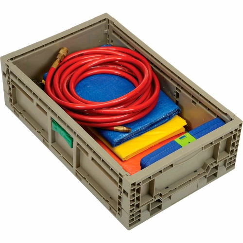 Outlet 🎁 Monoflo Folding Transport Container KD2415-07 23-15/16"L x 15"W x 7-7/16"H Gray ✨ 5 Outlet 🎁 Monoflo Folding Transport Container KD2415-07 23-15/16"L x 15"W x 7-7/16"H Gray ✨ - Image 5