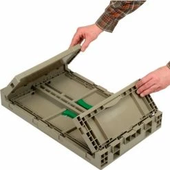 Flash Sale 😉 Monoflo Folding Transport Container KD2415-09 23-15/16"L x 15"W x 9-1/2"H Gray ⭐ 16 Flash Sale 😉 Monoflo Folding Transport Container KD2415-09 23-15/16"L x 15"W x 9-1/2"H Gray ⭐ -Containers shop B2102319 02