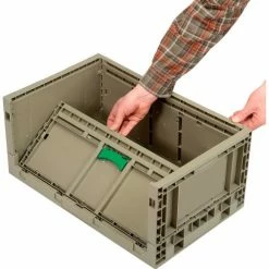 Cheap 🔥 Monoflo Folding Transport Container KD2415-11 23-15/16"L x 15"W x 10-15/16"H Gray 🔥 16 Cheap 🔥 Monoflo Folding Transport Container KD2415-11 23-15/16"L x 15"W x 10-15/16"H Gray 🔥 -Containers shop B2102320 03