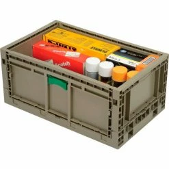 Cheap 🔥 Monoflo Folding Transport Container KD2415-11 23-15/16"L x 15"W x 10-15/16"H Gray 🔥 17 Cheap 🔥 Monoflo Folding Transport Container KD2415-11 23-15/16"L x 15"W x 10-15/16"H Gray 🔥 -Containers shop B2102320 04