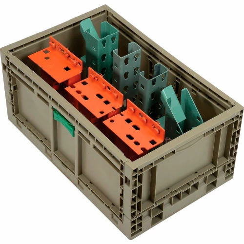 Cheap 🔥 Monoflo Folding Transport Container KD2415-11 23-15/16"L x 15"W x 10-15/16"H Gray 🔥 13 Cheap 🔥 Monoflo Folding Transport Container KD2415-11 23-15/16"L x 15"W x 10-15/16"H Gray 🔥 - Image 13