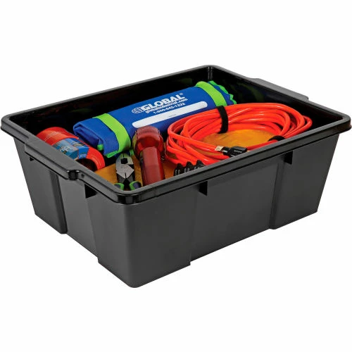 Outlet ⌛ Quantum Storage Systems Quantum Heavy-Duty Latch Container with Lid 21"Lx15-7/8"x7-3/4"H Black Price Each - Pkg Qty 6 ❤️ 7 Outlet ⌛ Quantum Storage Systems Quantum Heavy-Duty Latch Container with Lid 21"Lx15-7/8"x7-3/4"H Black Price Each - Pkg Qty 6 ❤️ - Image 7