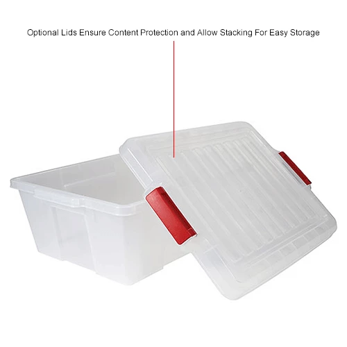 Coupon 👏 Quantum Storage Systems Quantum Heavy-Duty Latch Container LC191507-CL - 21"L x 15-7/8"W x 7-3/4"H Clear - Pkg Qty 6 ⭐ 11 Coupon 👏 Quantum Storage Systems Quantum Heavy-Duty Latch Container LC191507-CL - 21"L x 15-7/8"W x 7-3/4"H Clear - Pkg Qty 6 ⭐ - Image 11