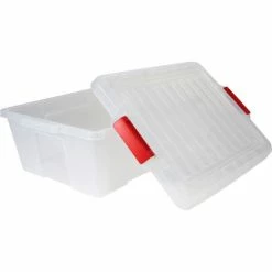 Coupon 👏 Quantum Storage Systems Quantum Heavy-Duty Latch Container LC191507-CL - 21"L x 15-7/8"W x 7-3/4"H Clear - Pkg Qty 6 ⭐ 18 Coupon 👏 Quantum Storage Systems Quantum Heavy-Duty Latch Container LC191507-CL - 21"L x 15-7/8"W x 7-3/4"H Clear - Pkg Qty 6 ⭐ -Containers shop B2264786 05