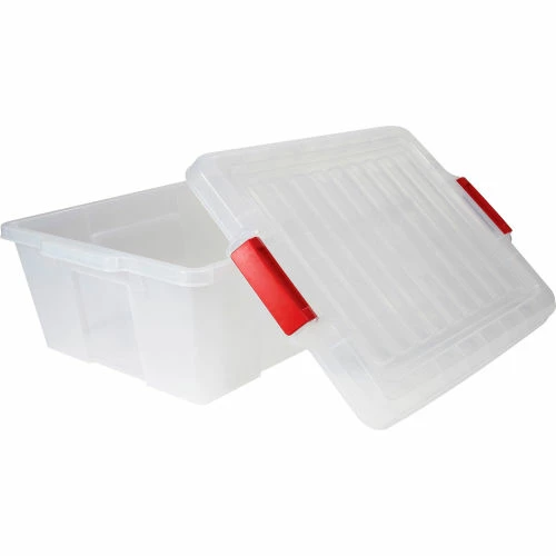 Coupon 👏 Quantum Storage Systems Quantum Heavy-Duty Latch Container LC191507-CL - 21"L x 15-7/8"W x 7-3/4"H Clear - Pkg Qty 6 ⭐ 6 Coupon 👏 Quantum Storage Systems Quantum Heavy-Duty Latch Container LC191507-CL - 21"L x 15-7/8"W x 7-3/4"H Clear - Pkg Qty 6 ⭐ - Image 6