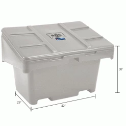 Outlet 🌟 Global Industrial Lockable Outdoor Storage Container, 42"Lx29"Wx30"H, 11 Cu. Ft., Gray 😀 18 Outlet 🌟 Global Industrial Lockable Outdoor Storage Container, 42"Lx29"Wx30"H, 11 Cu. Ft., Gray 😀 -Containers shop B2277461IN dim
