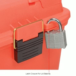 Top 10 🎁 Plano Molding 181250 Emergency Supply Box with Tray 17"L x 10-3/8"W x 13"H, Orange - Pkg Qty 2 🔥 -Containers shop B2277512IN 4wco