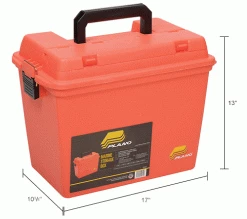 Top 10 🎁 Plano Molding 181250 Emergency Supply Box with Tray 17"L x 10-3/8"W x 13"H, Orange - Pkg Qty 2 🔥 -Containers shop B2277512IN dim