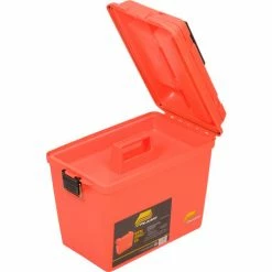 Top 10 🎁 Plano Molding 181250 Emergency Supply Box with Tray 17"L x 10-3/8"W x 13"H, Orange - Pkg Qty 2 🔥 -Containers shop B2277512 02