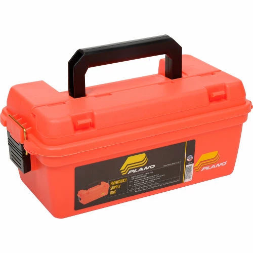 Promo 😍 Plano Molding 141250 Marine Supply Box 15"L x 8"W x 6-1/4"H, Orange - Pkg Qty 4 ⭐ 2 Promo 😍 Plano Molding 141250 Marine Supply Box 15"L x 8"W x 6-1/4"H, Orange - Pkg Qty 4 ⭐ - Image 2