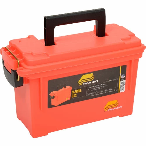 Coupon ⌛ Plano Molding 131252 Marine Emergency Box 11-5/8"L x 5-1/8"W x 7-1/8"H, Orange - Pkg Qty 6 👍 2 Coupon ⌛ Plano Molding 131252 Marine Emergency Box 11-5/8"L x 5-1/8"W x 7-1/8"H, Orange - Pkg Qty 6 👍 - Image 2