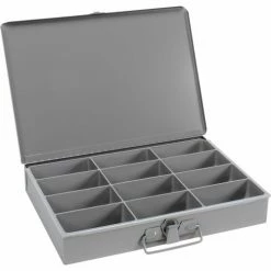 Best deal 🎁 Durham Mfg. Durham Steel Scoop Compartment Box 211-95 - 12 Compartment, 13-3/8x9-1/4x2 - Pkg Qty 6 💯