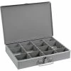 Deals 🥰 Durham Mfg. Durham Steel Scoop Compartment Box 215-95 - Adjustable Compartment, 13-3/8 x 9-1/4 x 2 - Pkg Qty 6 🧨