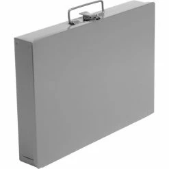 Deals 🥰 Durham Mfg. Durham Steel Scoop Compartment Box 215-95 - Adjustable Compartment, 13-3/8 x 9-1/4 x 2 - Pkg Qty 6 🧨 -Containers shop B481930 04