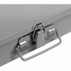 Deals 🥰 Durham Mfg. Durham Steel Scoop Compartment Box 215-95 - Adjustable Compartment, 13-3/8 x 9-1/4 x 2 - Pkg Qty 6 🧨 -Containers shop B481930 05