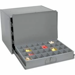 Top 10 🤩 Durham Mfg. Durham Slide Rack 303-95 - For Large Compartment Storage Boxes - Fits Four Boxes 💯 -Containers shop B485447 06