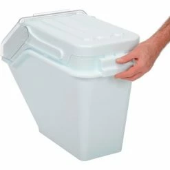 Hot Sale 💯 Rubbermaid® FG9G5700WHT, ProSave™ Storage Ingredient Bin, Polypropylene, 6.25 Gal., White ❤️ -Containers shop B56184 07