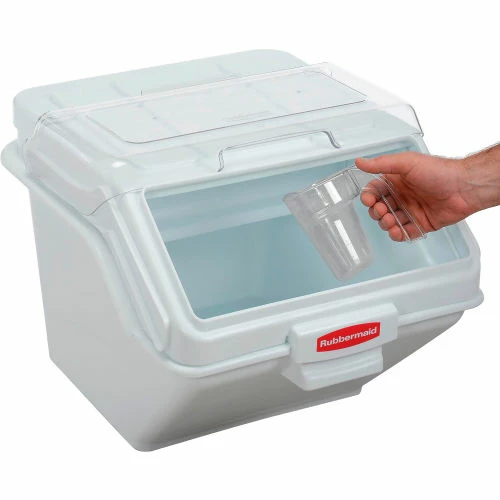 Flash Sale 🔔 Rubbermaid® FG9G5800WHT, ProSave Shelf Ingredient Bin, Polyproplene, 12.63 Gal., White 👍 3 Flash Sale 🔔 Rubbermaid® FG9G5800WHT, ProSave Shelf Ingredient Bin, Polyproplene, 12.63 Gal., White 👍 - Image 3