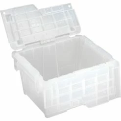 Best Sale ✔️ ORBIS Flipak® Attached Lid Container FP03 - 11-13/16 x 9-13/16 x 7-11/16, Clear 🎉 -Containers shop B649547 02