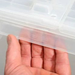 Best Sale ✔️ ORBIS Flipak® Attached Lid Container FP03 - 11-13/16 x 9-13/16 x 7-11/16, Clear 🎉 -Containers shop B649547 09